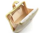 Customized Acrylic Clutch Bag , Lady Beige Clutch Bag Handbag For Evening