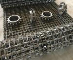 Stainless Steel 201 304 Honeycomb Conveyor Belts For Beer Bottle Conveyor