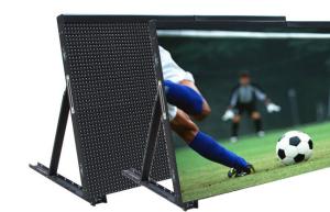 China SMD 3535 Advertising Stadium LED Display P10 Outdoor Waterproof Soft Mask factory
