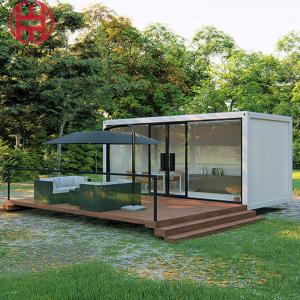 China Zontop Light Steel 20 Feet Small Prefabricated House Living Room Easy Installation Prefab Modular Container Home factory