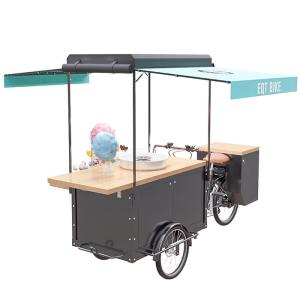 China Convenient Operation Mobile Snack Cart Multi Functional With High Load Capacity factory
