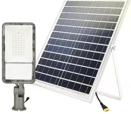 Aluminum IP66 Solar Powered Street Lights LED 100W 2800K - 6500K Color