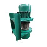 Yellow Color 2 Ton Electric Wire Rope Winch Wireless Control
