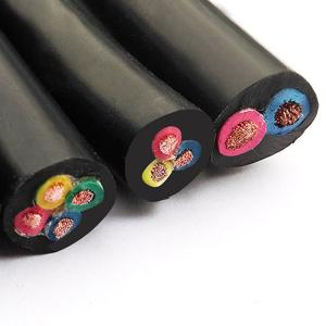 China RVV Heatproof Multi Strand Flexible Cable , Multi Core Copper Wire For Electricity factory