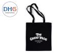 Elegant Line Canvas Personalized Totes Eco Friendly Soft Luster Cloth High