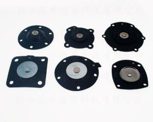 China Black Valve Actuator Diaphragm With Pressure Range 0.1 - 2.5MPa factory