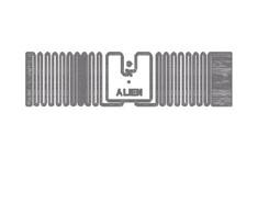 China White Smart 9.5 * 70mm Die Cut Size RFID UHF Inlay Higgs-3 , Higgs™ 4 factory