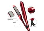 PTC Heating 2 In 1 Ceramic Curling And Straightening Iron Professional