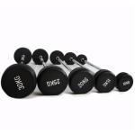 Fixed Rubber Coated Barbell Long Bar Barbell Curved Bar Barbell Integrated