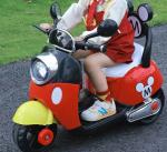 Unisex Classic 6V Electric Ride On Tricycle Motorcycle Car for 2-5 Years Kids