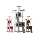 Fashion Deluxe Wood Pet Furniture Diy Wooden Cat Scratching Post