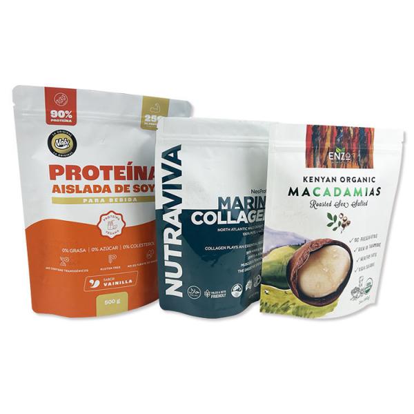 Factory Price Customized Digital Print Plastic Zipper Style Bag Reusable Smell Proof Stand Up Doypack For Food Packaging