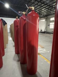 China Co2 Extinguishing System 70Ltr Co2 Gas Cylinder In Battery Room factory