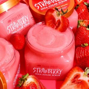 China 250ml Tree Hut Strawberry Shea Sugar Scrub Salt Exfoliating Antioxidants factory