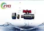 Butterfly Handle Plumbing Ball Valve , M1/2" X 16 Full Port Brass Gas Valve