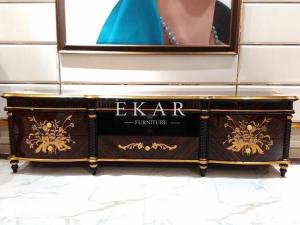 China Unique Ornate Furniture Online Cherry Wood TV Stands TR-028 factory