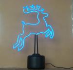 Neon table sculpture -