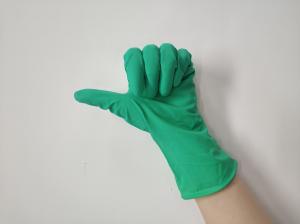 China 15 Million Green Nitrile Chemical Resistant Gloves Industrial factory