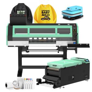 China Epson I3200*4 60cm DTF Printer Machine Print color CMYKW factory