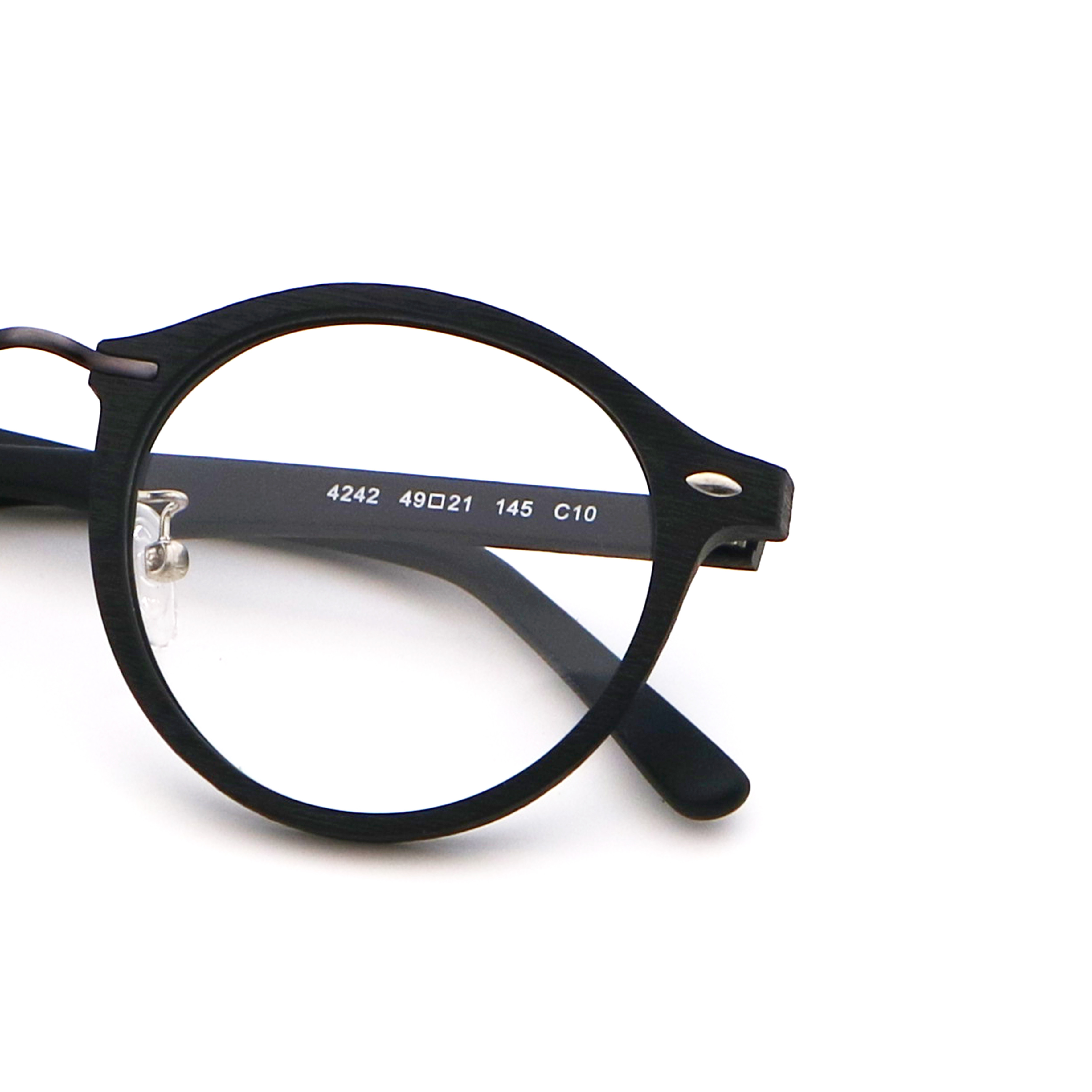 Wooden Glasses Wood Frame Glasses Optical Frames Acetate Glasses MR 4242