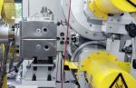 Durable 1500mm Width PET Sheet Extrusion Line , Single Screw Extruder Machine