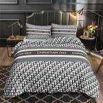 100% Polyester Fibre Luxury Christmas Gift 4 Piece Duvet Cover Bedding Set for