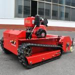 Diesel Oil / Gasoline Remote Control Robot Lawn Mower For Agriculture