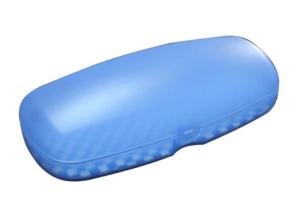 China Custom Logo Clear Plastic Sunglasses Case factory