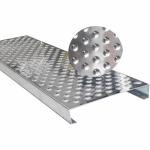 Maintenance Platforms Galvanized Steel Grating Durable Anti - Corrosion