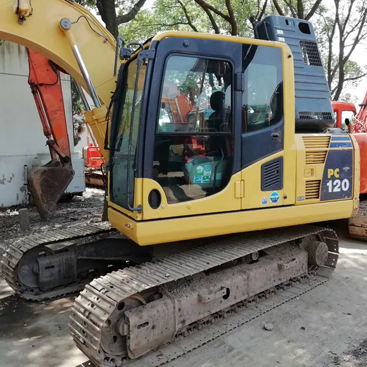 original color used komatsu excavator komatsu pc120/second hand low price excavator komatsu pc120