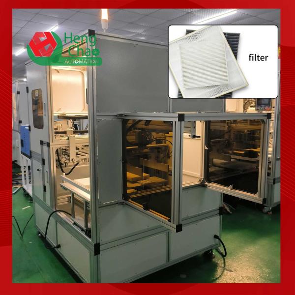 Auto Air Conditioner Filter Element Automatic Edging Machine Automotive Filter
