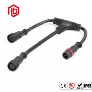 China Plastic Waterproof T Connector 2 3 4 5 Pin Electrical Wiring For LED Belt Light factory