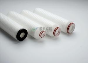 China 222/226 PP Pleated filters diameter 2.7&quot; Length 10&quot;/20&quot;/30&quot;/40&quot; competitive price free sample factory