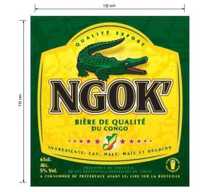 China Beer Aluminum Foil Printed aluminium foil beer neck label self adhesive aluminium foil beer label factory