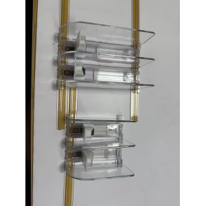 Upgrade Your Shelves with Our Spring-Loaded Shelf Pusher for Neat and Fully