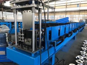 China 7.5kw Pre Engineering Building Forming Machine , 18 Stations Gutter Roll Forming Machine factory