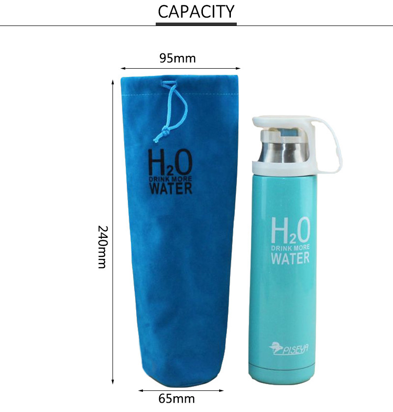 Rubber Logo Polyester L6.5cm Drink Bottle Sleeve