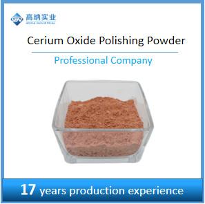 China Red Brown Cerium Oxide Polishing Powder For Common Glass Beveling factory