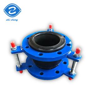 China EPDM Flexible Restrictive Tie Rubber Expansion Joint with PN10 Flange Sulphide Resistant factory