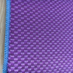 China Sinlge packed 1pc Microfiber printeted water absorb dish mat kitchen water pad with grid patten factory