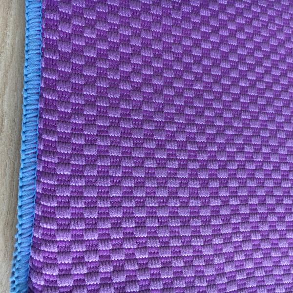 Sinlge packed 1pc Microfiber printeted water absorb dish mat kitchen water pad