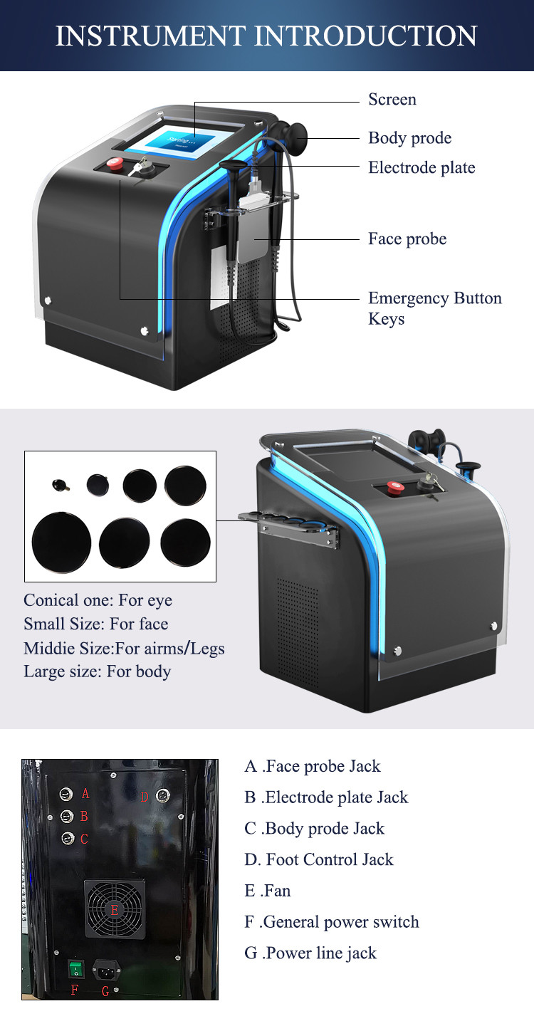 Non Invasive RF Microneedling Machine Radio Frequency Beauty Device For Skin Tightening