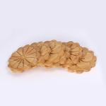 Custom Engraved Bamboo Wooden Coaster Wedding Personalized Coaster Set