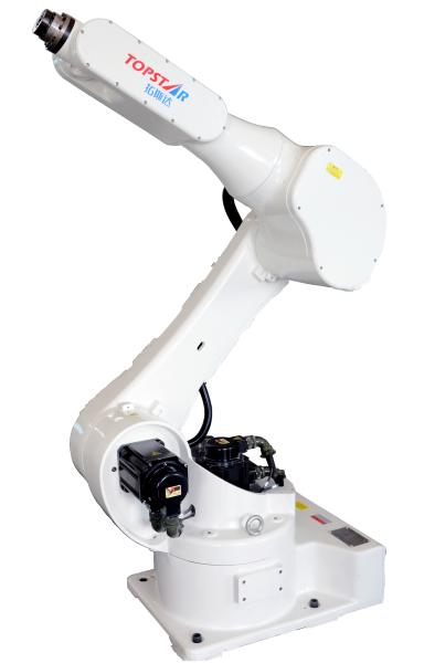 China Six Axis Industrial Welding Robots Pure White Color Motion Control Tech factory