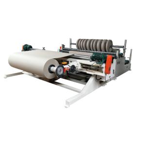 China Semi Automatic Paper Slitting And Rewinding Machine Kraft Coated Corrugated Board factory