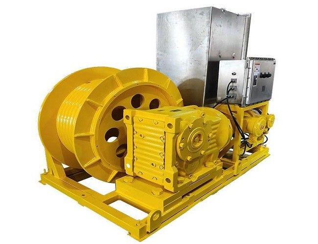 Customizable 720r/Min Cable Pulling Winch Machine 1 Ton For Mining