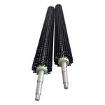 Industrial Nylon Bristle Cylindrical Cleaning Brushes For Fruit Vegetable