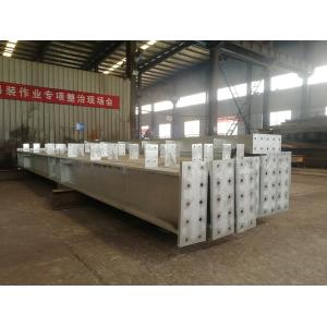 China Hot Dip Galvanized H-Section Steel Beam Column Q235B Q355B on sale