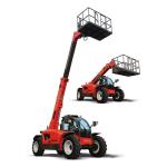 4X4 7m Four Wheel Steering 3 ton 4 ton Lifting Height Telehandler Telescopic