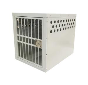 China Front Entry Single Disassembled Aluminium Truck UTV Dog Box Alu Dog Carrier factory